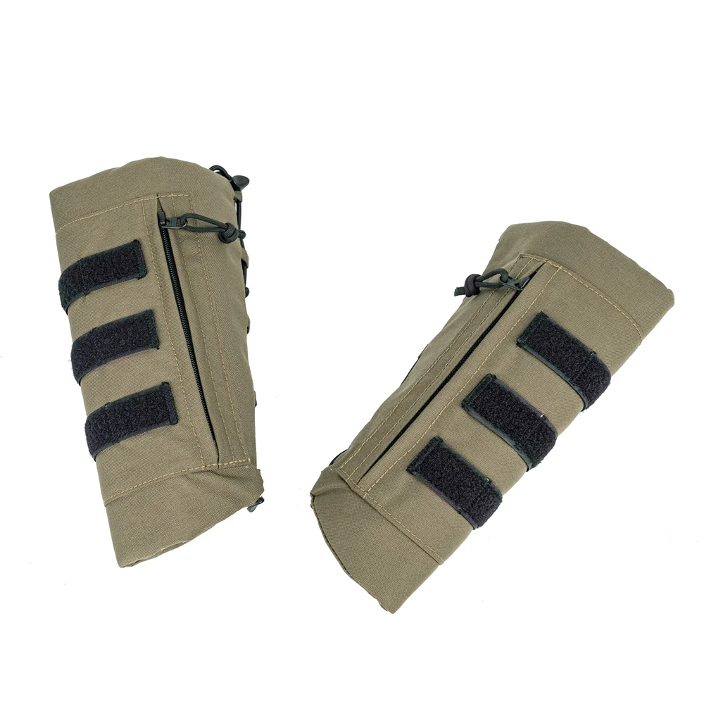 Protector de antebrazo táctico MOLLE con bolsa para mapa - imagen 5