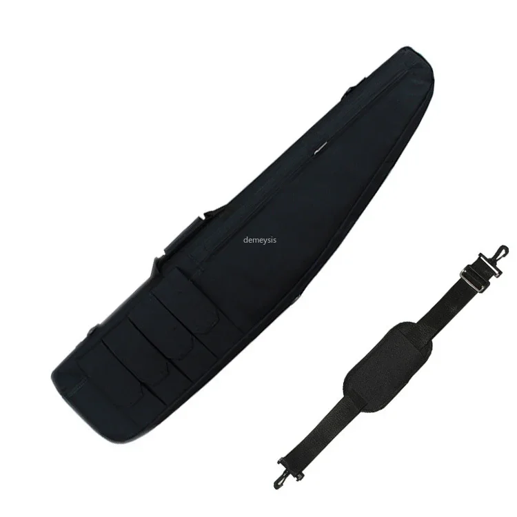 Bolsa de transporte para pistola de caza al aire libre, mochila táctica para Rifle, protección para escopeta Airsoft, funda de transporte con almohadilla extraíble, 70, 95 y 115 CM - imagen 2