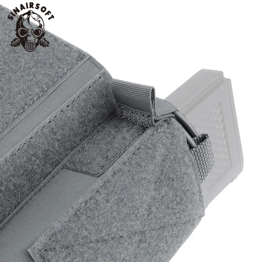 Bolsa táctica MK4 5,56, gancho Horizontal para revista, bucle con inserción Mag, cuerda elástica, retención, colgante, accesorios para chaleco de caza - imagen 5