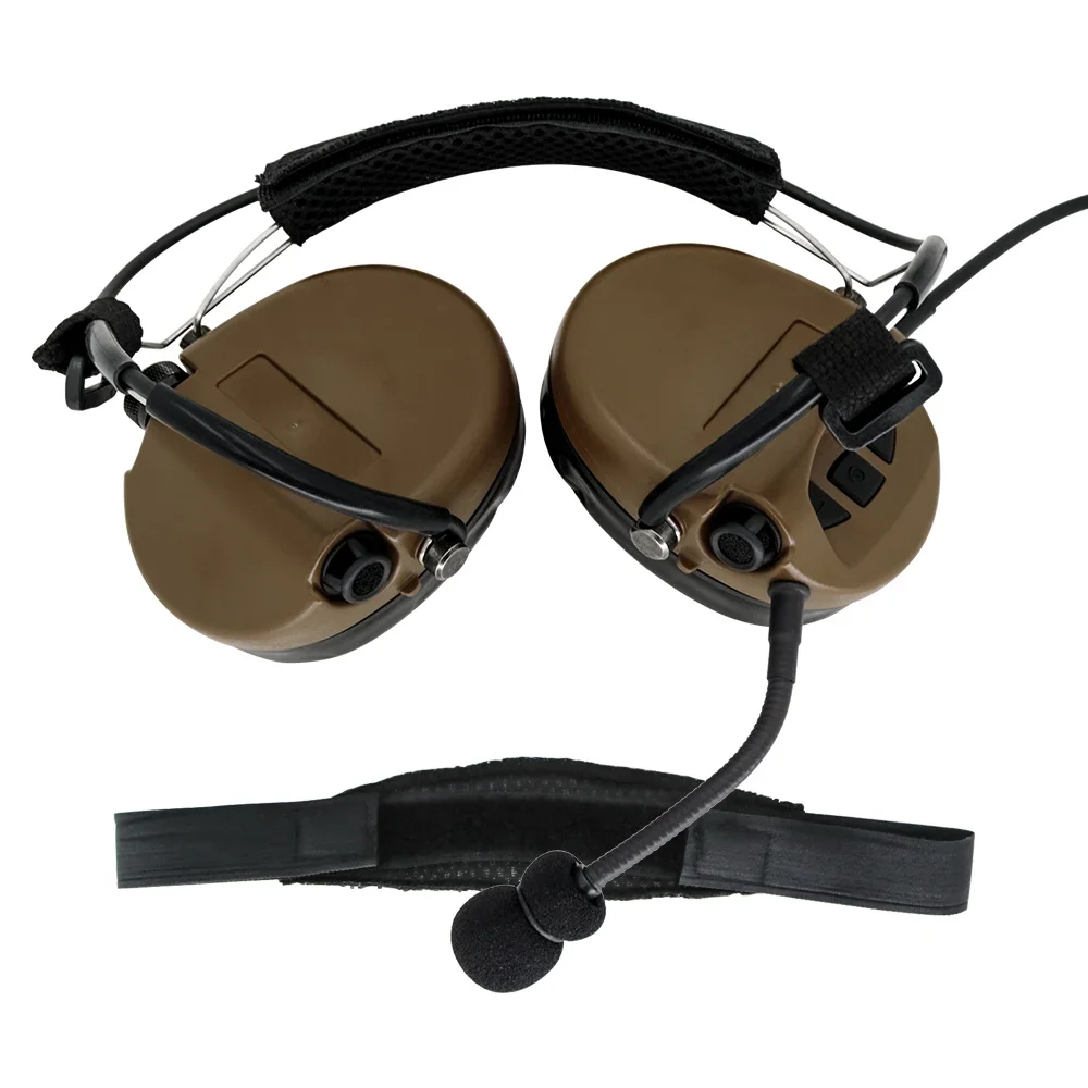 TCILiberator II auriculares tácticos, protección auditiva, auriculares de tiro, reducción de ruido, Airsoft, auriculares de caza - imagen 5