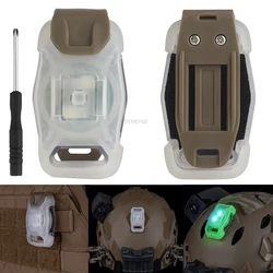 Lámpara táctica Nano IR – Señalizador LED para casco o chaleco MOLLE
