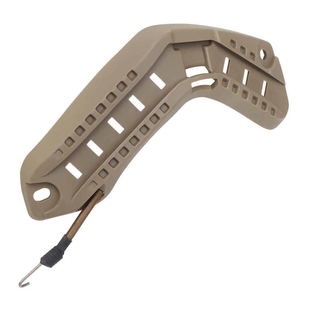 Riel guía para casco rápido, equipo práctico de nailon de montaje rápido lateral de arco, equipo táctico para actividades de caza y expedición al aire libre - imagen 3