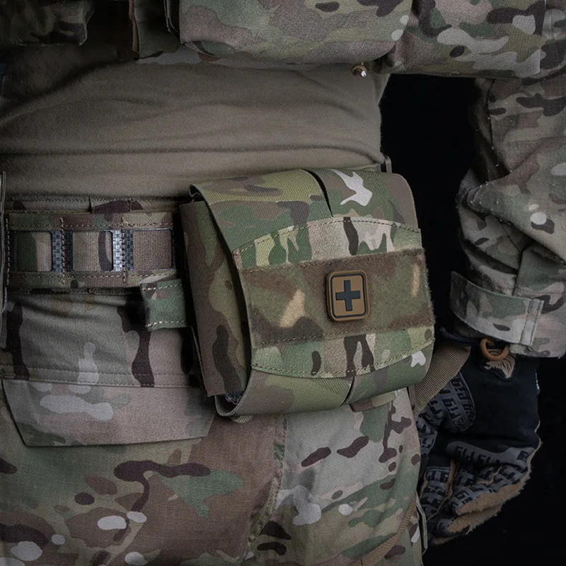 Kit de microtrauma, accesorios para chaleco, botiquín de primeros auxilios TKN, torniquete, hamaca IFAK EDC MOLLE, riñonera - imagen 2