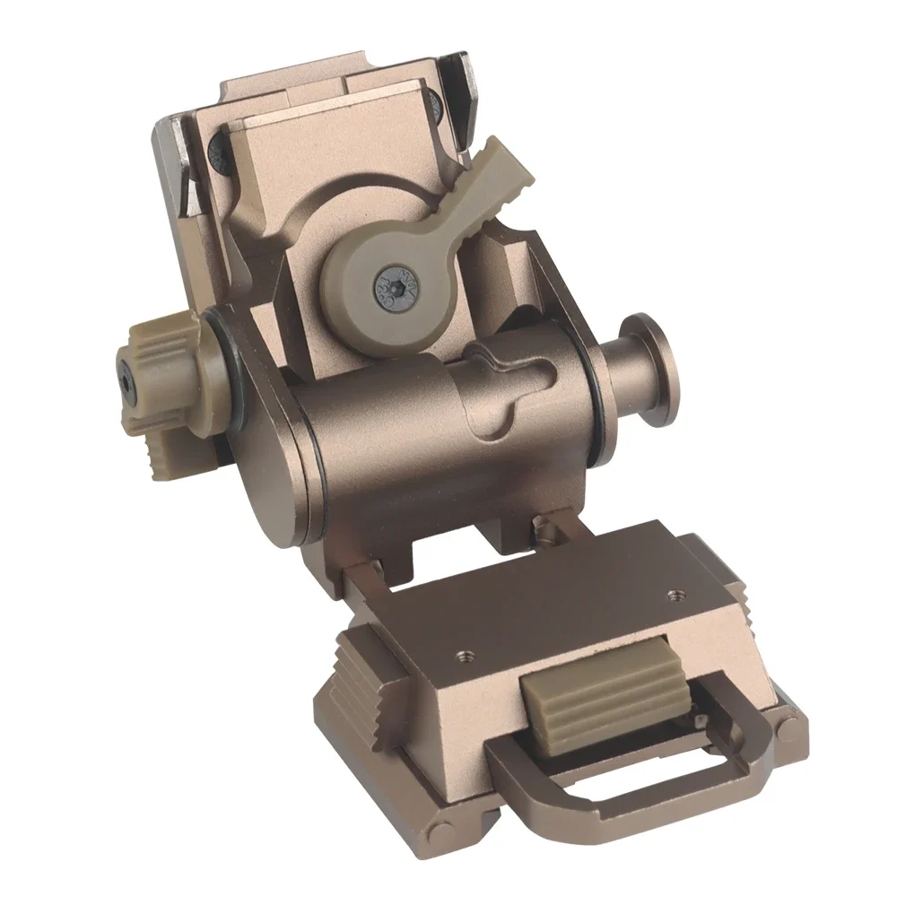 Casco táctico L4G24 NVG montaje de Metal para PVS15/18 GPNVG18 soporte para gafas de visión nocturna caza Airsoft accesorios para casco rápido - imagen 5