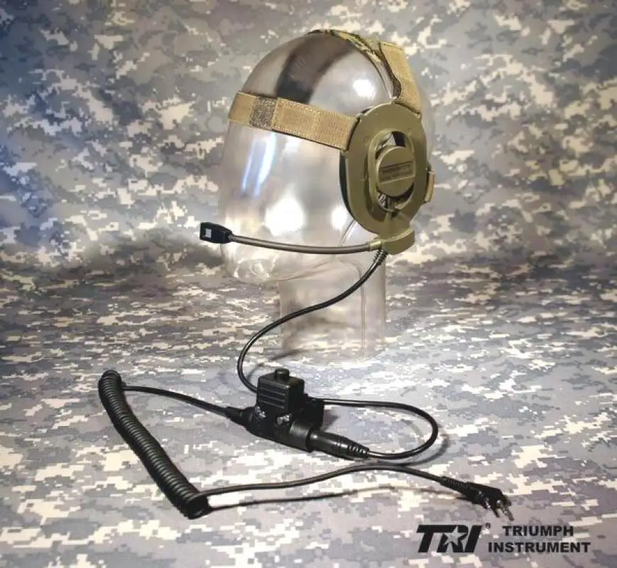 Instrumento al aire libre Bowman auricular táctico unilateral (auricular táctico Universal de definición estándar militar) Cs - imagen 2