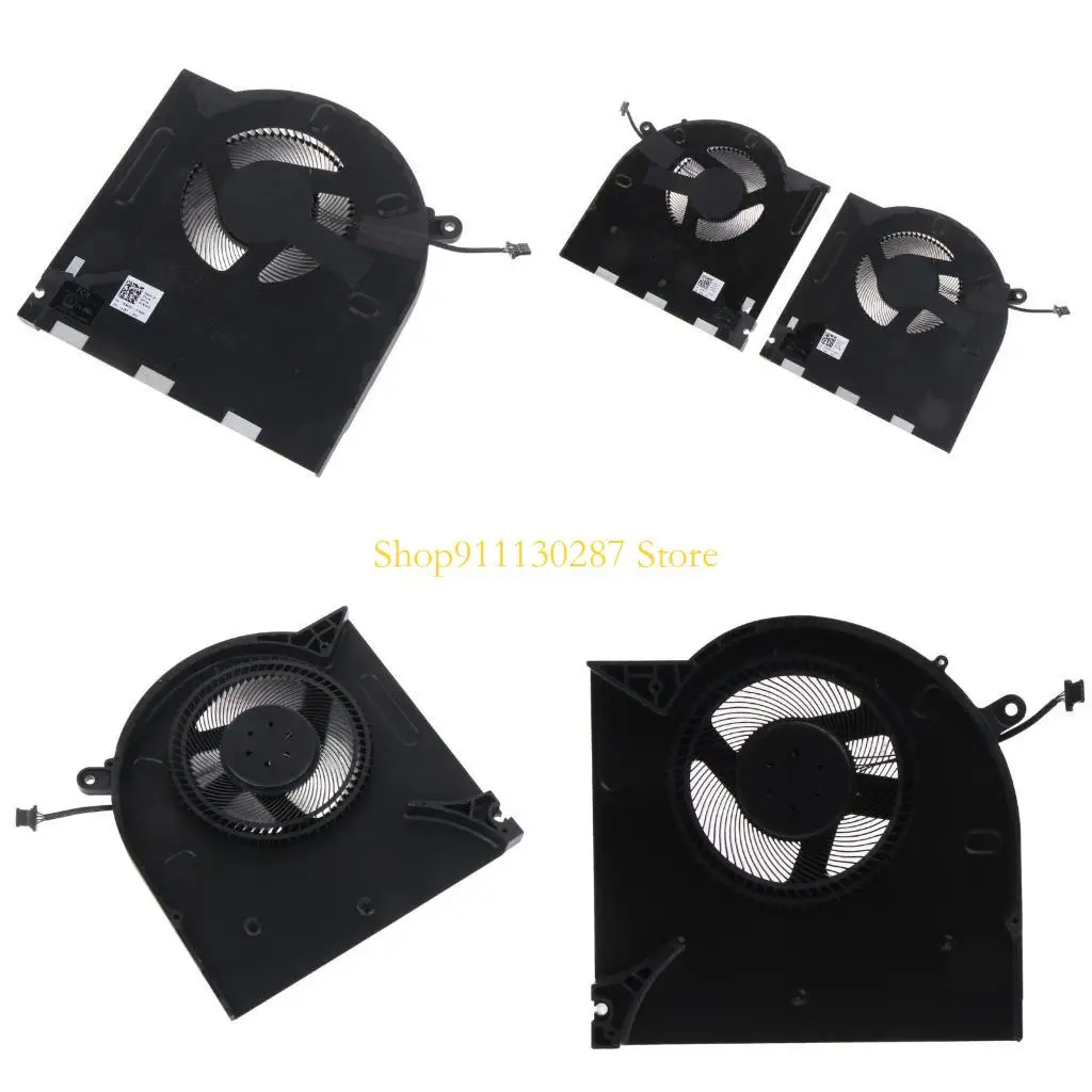 J1HC GPU CPU Ventilador enfriamiento CPU para M17 M17 P45E 0H5TYJ 0CNV63