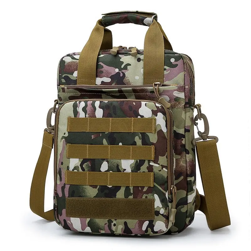 Bolso de hombro táctico militar para caza al aire libre, Camping, pesca, Molle, ejército, senderismo, viaje, correa de pecho, mochila de senderismo para hombres - imagen 5