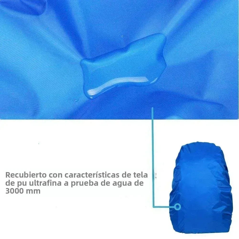 SINAIRSOFT-mochila táctica impermeable, cubierta para la lluvia, Protector de maletero ultraligero portátil, bolso de hombro a prueba de polvo de 65-70L para exteriores - imagen 5