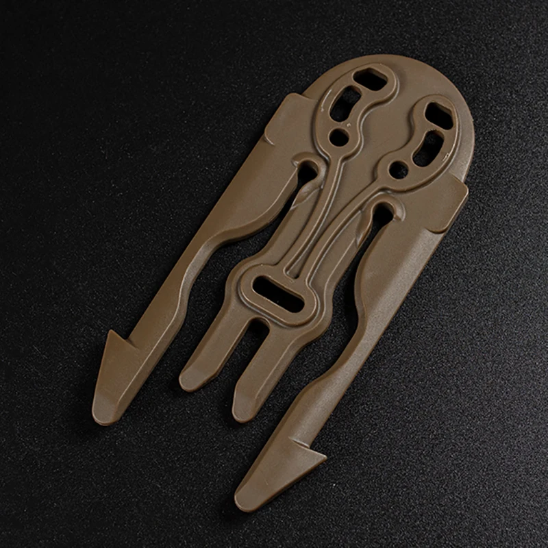 Sistema de horquilla de bloqueo MOLLE compatible con sistema de bloqueo rápido QLS, accesorio Molle para fundas de pistola, accesorios de caza Airsoft - imagen 3