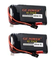 2Pcs battery