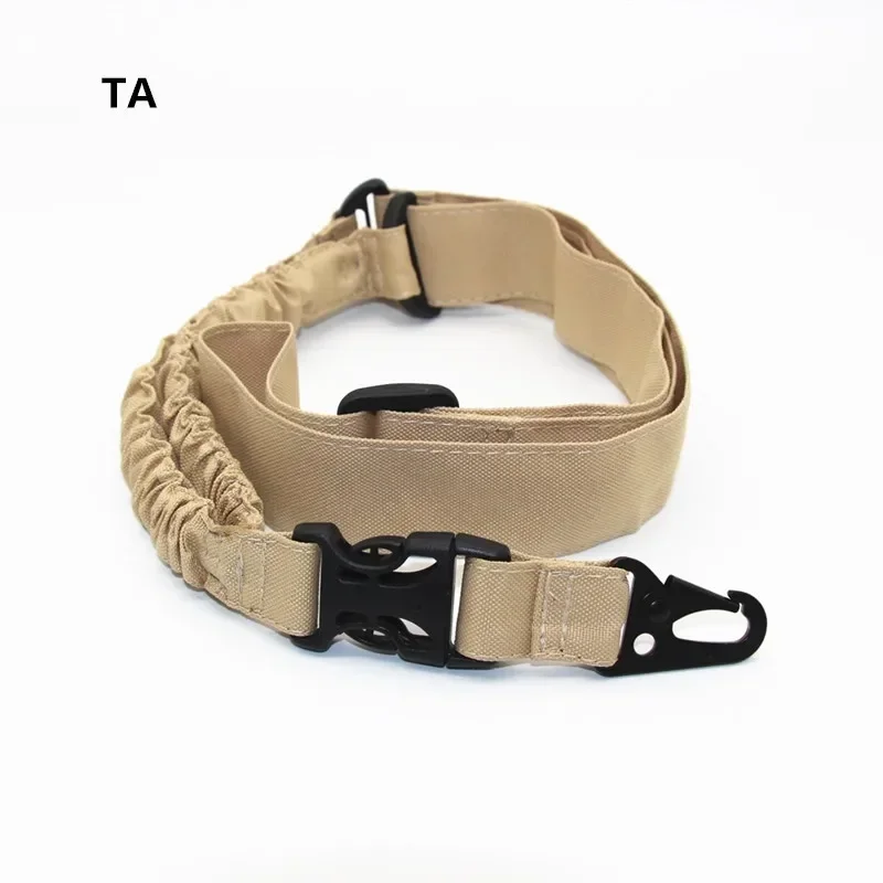 Correa de pistola táctica de un solo punto, funda de seguridad para exteriores de nailon, cuerda cruzada multifuncional - imagen 5