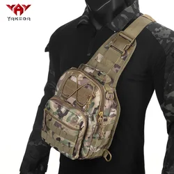 Bolso táctico MOLLE de pecho – Bandolera cruzada multibolsillo