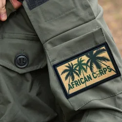 Parche velcro Afrika Korps – Diseño histórico militar táctico