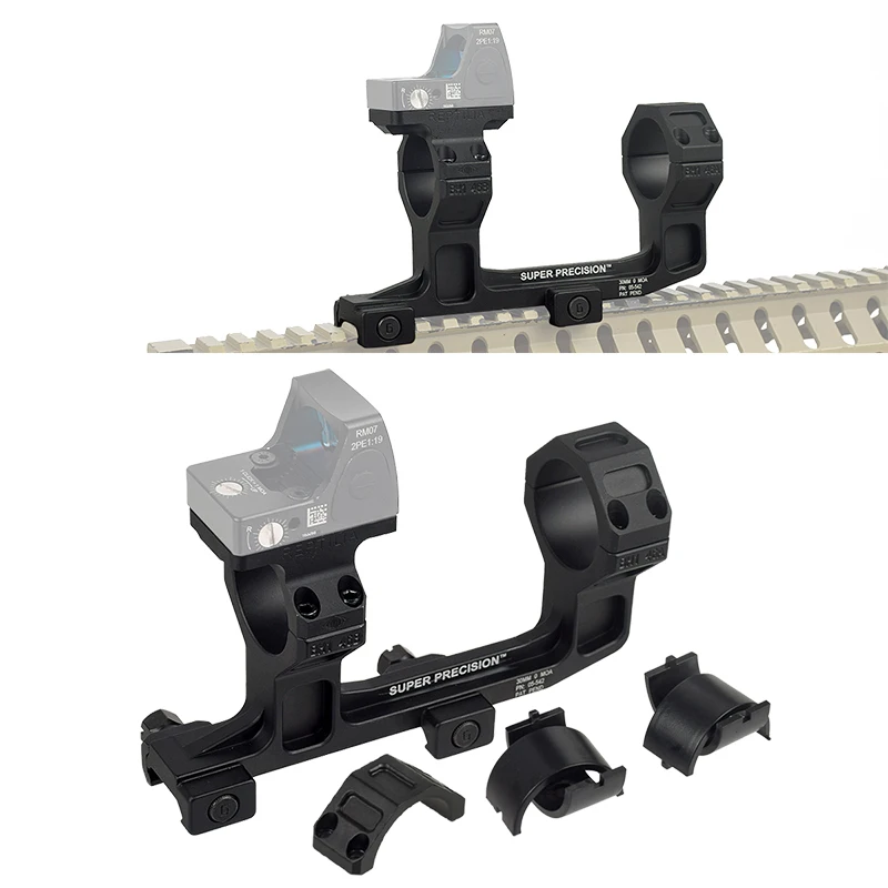 GEISSELE de caza táctica automática para AR15, montaje de alcance, 30mm, 25,4mm, mira óptica, montaje 1,54 1,93, riel de 20mm, Lambul - imagen 5
