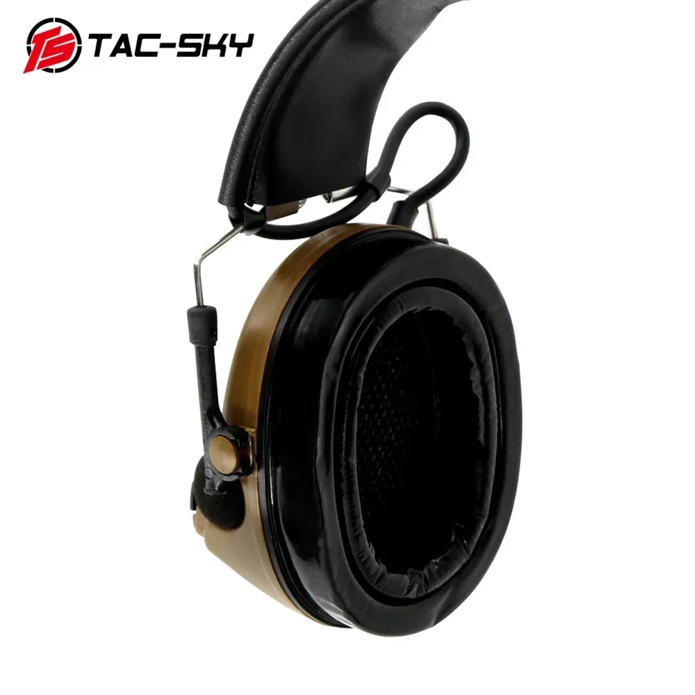 TAC-SKY auriculares tácticos COMTA II captación y reducción de ruido auriculares militares Airsoft protección auditiva auriculares de tiro - imagen 5