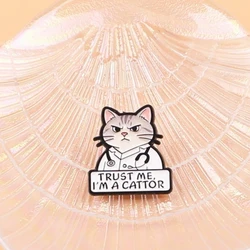 Pin esmalte Veterinario Gatos – Broche humorístico chaqueta militar