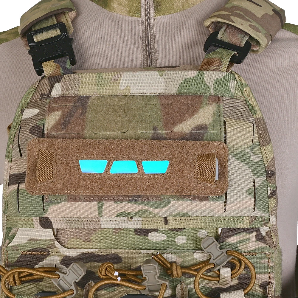 TACTIFANS Bolsa Chemlight MOLLE con Panel Velcro para Portaplacas - imagen 5