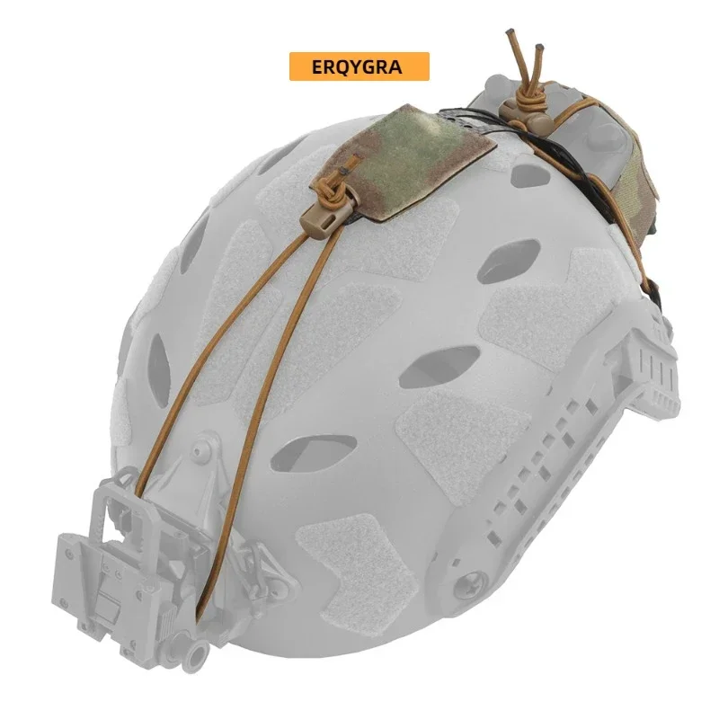 ERQYGRA casco táctico batería bolsa contrapeso Airsoft caza bolsa tiro Paintball accesorios equipo deportivo al aire libre - imagen 5