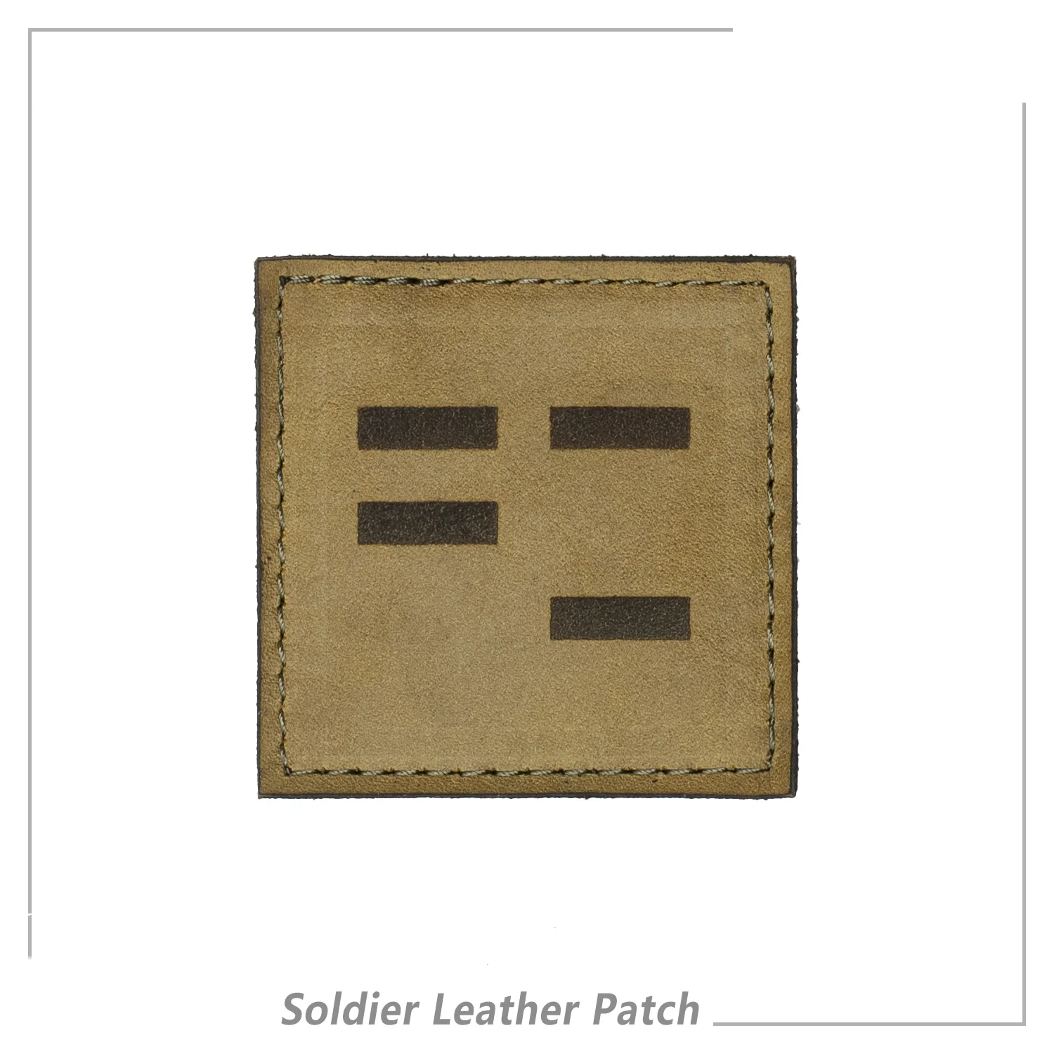 Brazalete de cuero con logotipo Simple - imagen 2