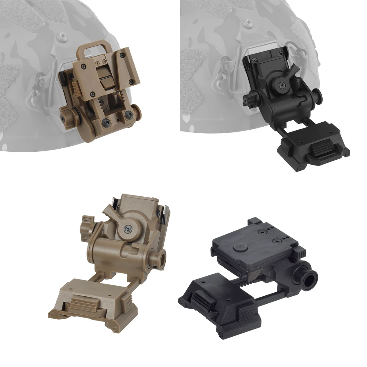 Adaptador de montaje para casco FAST con gafas NVG GPNVG 18 - imagen 5