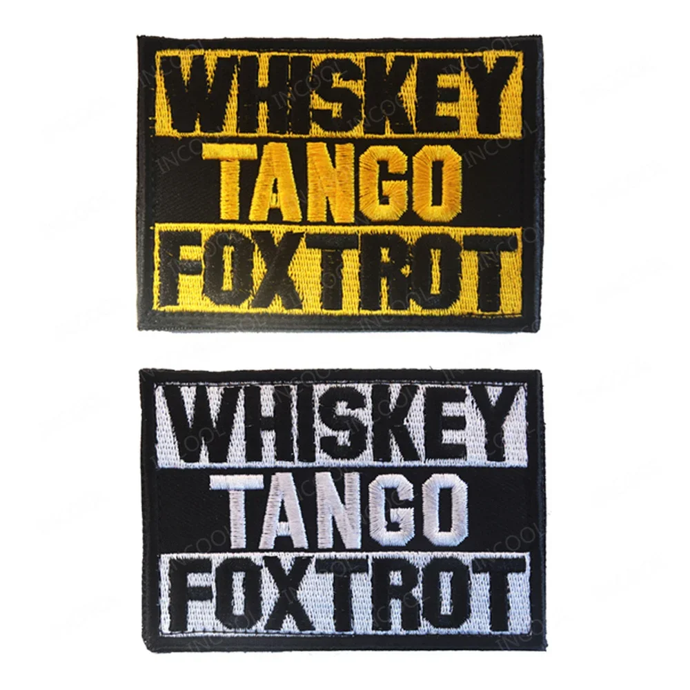 Parches bordados de whisky y Tango, gancho para ahorrar agua, bebida, cerveza, insignias decorativas divertidas para ropa, bolsa, sombrero, camisa, mochila, gorra - imagen 5