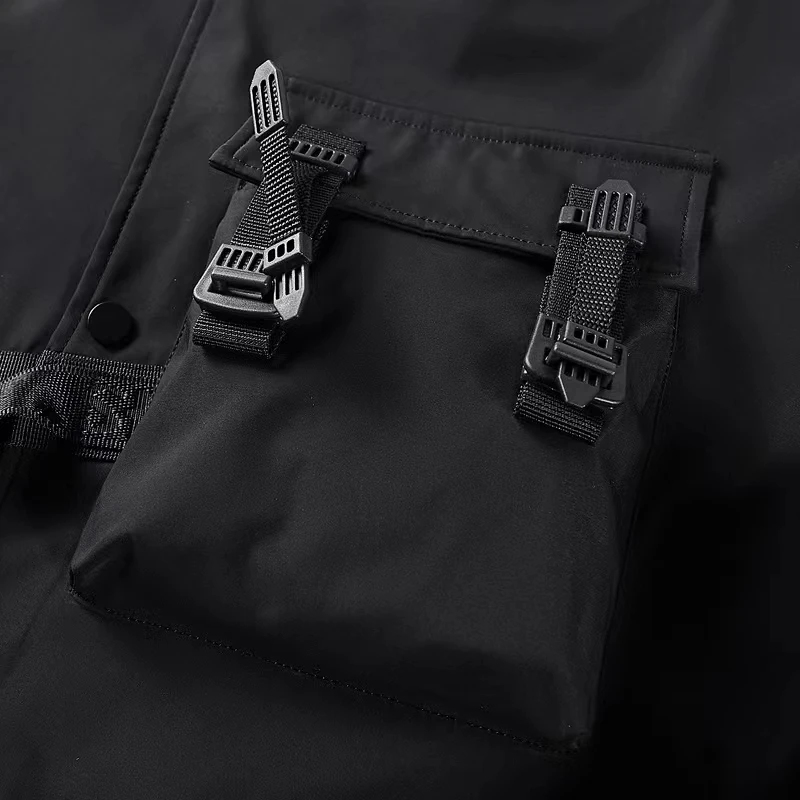 Chaqueta táctica con múltiples bolsillos para Hombre, cortavientos resistente al desgaste - imagen 3