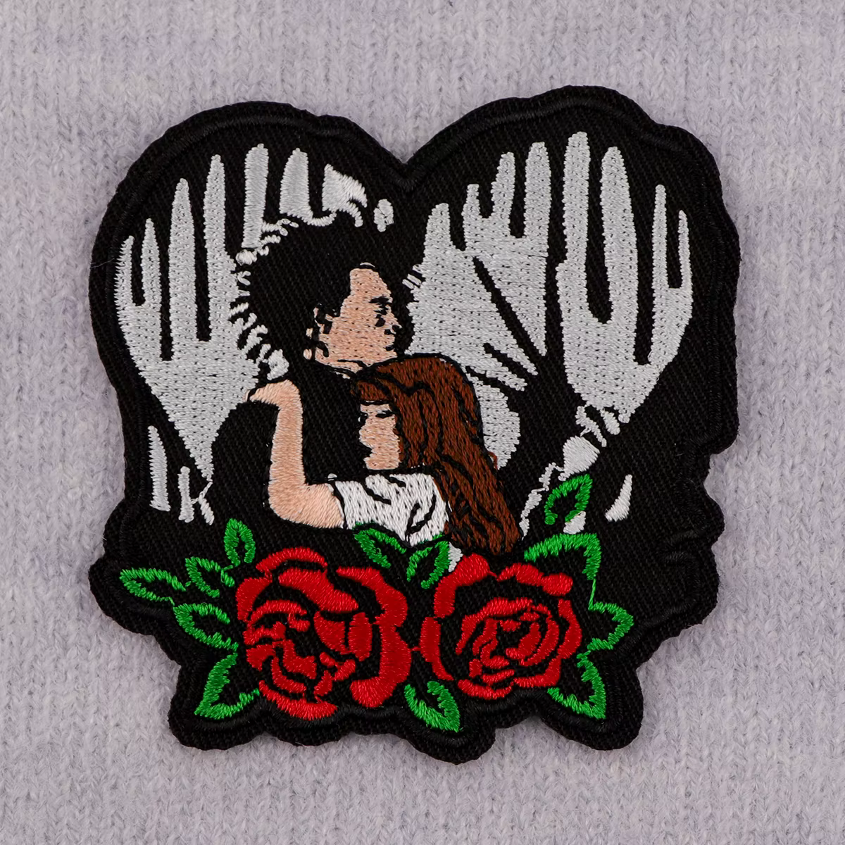 Parche bordado Halloween - insignia para ropa, planchar o coser - imagen 5