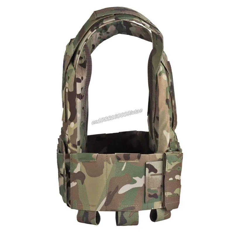 Portador de placa táctica Sub-Zero, equipo portátil Modular de liberación rápida, chaleco de caza Molle Airsoft con bolsa Triple para revistas 556 - imagen 4