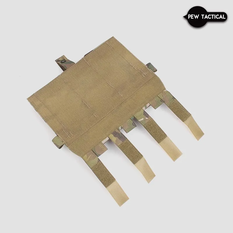 PEW TACTICAL AVS Bolsa frontal con solapa desmontable 556 Mag bolsa chaleco táctico Triple revista bolsillo placa portadora accesorios FP18 - imagen 3