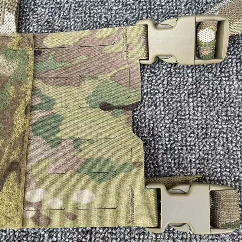 Chaleco táctico MOLLE Airsoft corte láser frontal ligero - imagen 5