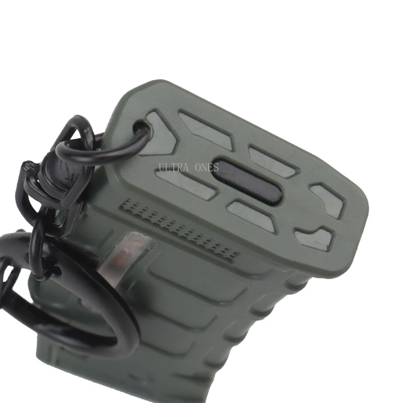 Mini llavero con forma de revista, adornos para mochila al aire libre, modelo de revista táctica de 5,56mm, llavero de decoración, herramientas, regalos de tendencia - imagen 5