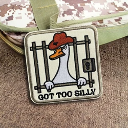 Parche táctico bordado con velcro para mochila militar