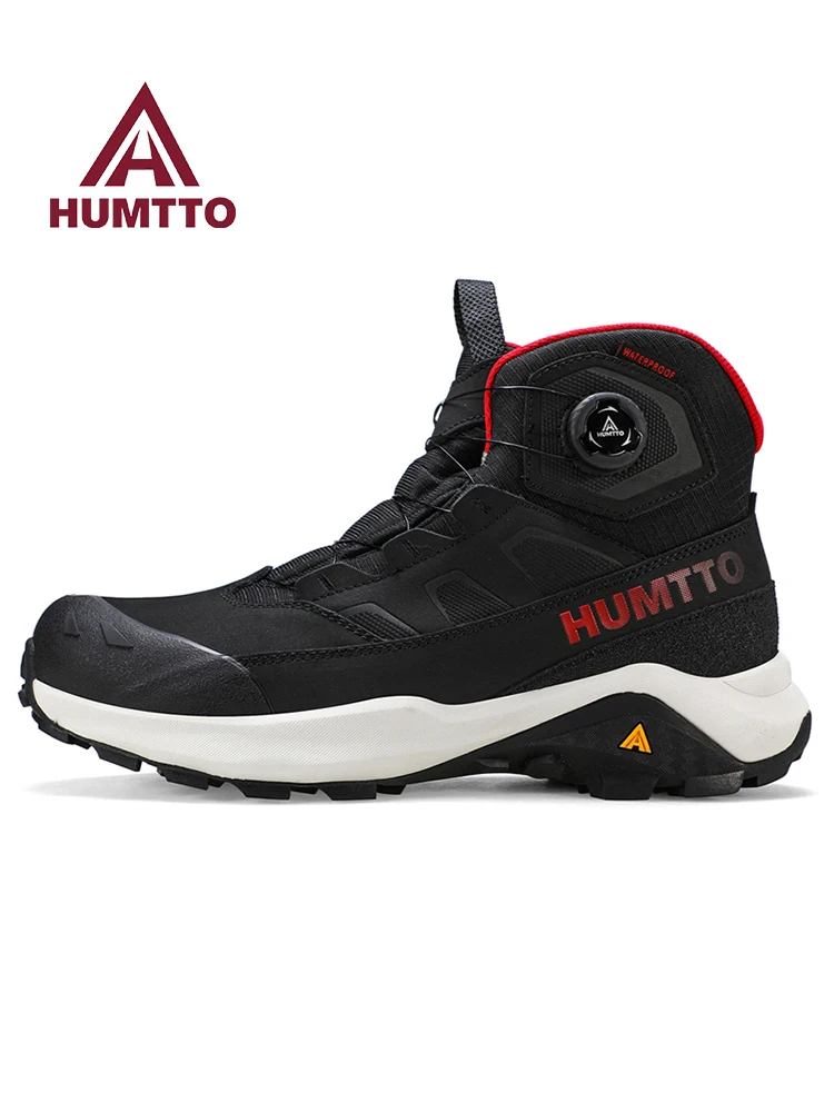HUMTTO-zapatos de senderismo para hombre, botas de caza para exteriores, impermeables, para viajes, escalada, montaña, caminar, zapatillas de deporte para mujer - imagen 2