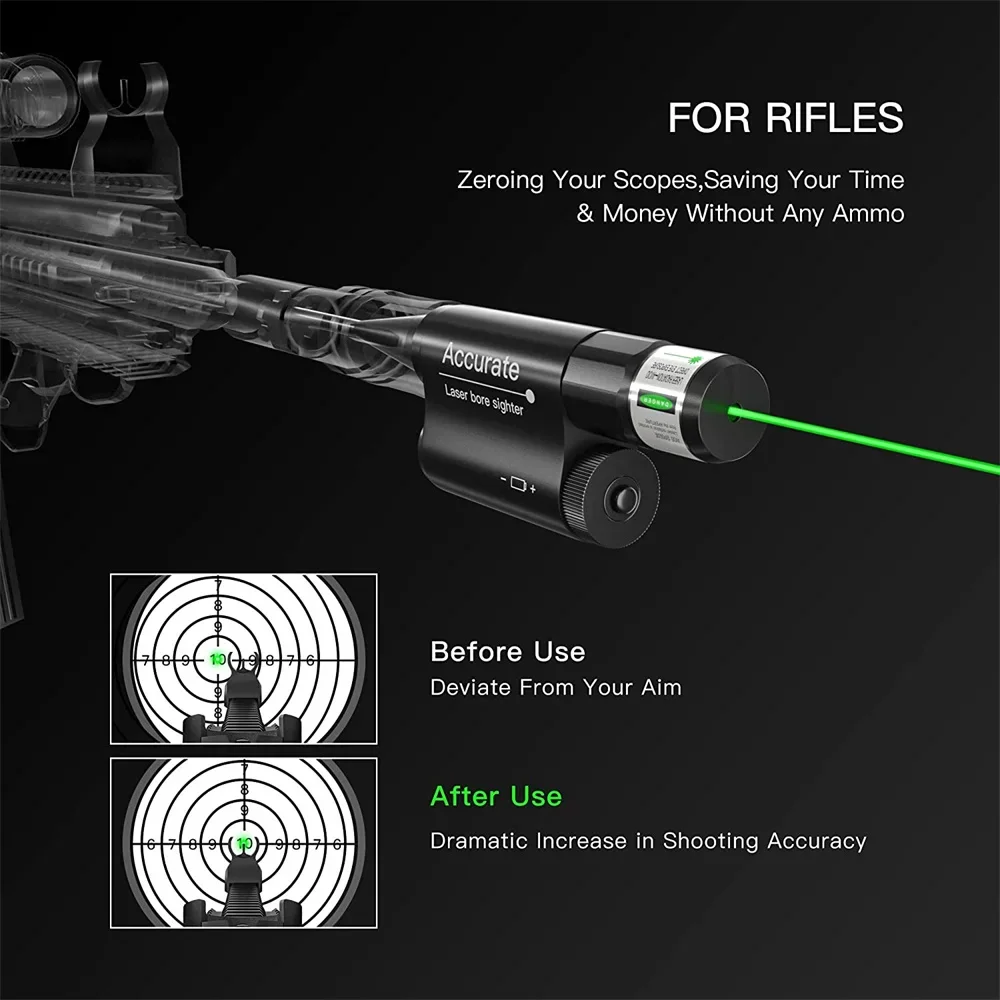 Mira láser táctica para calibración de cañón, kit universal - imagen 5