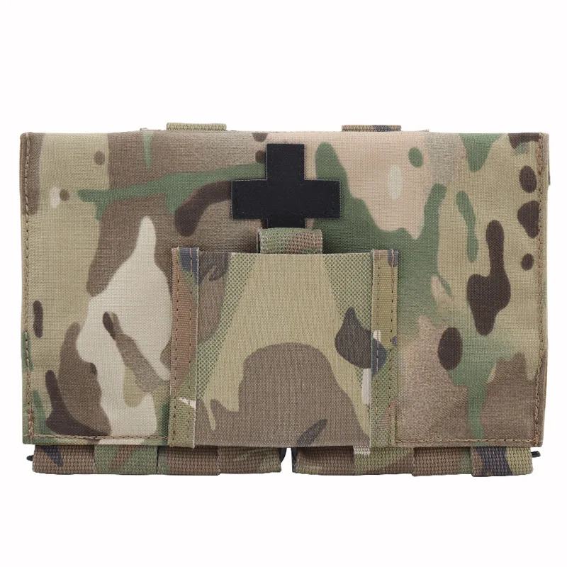 Bolsa de primeros auxilios al aire libre, Camuflaje, liberación rápida, bolsa de supervivencia Molle, kit de emergencia - imagen 5