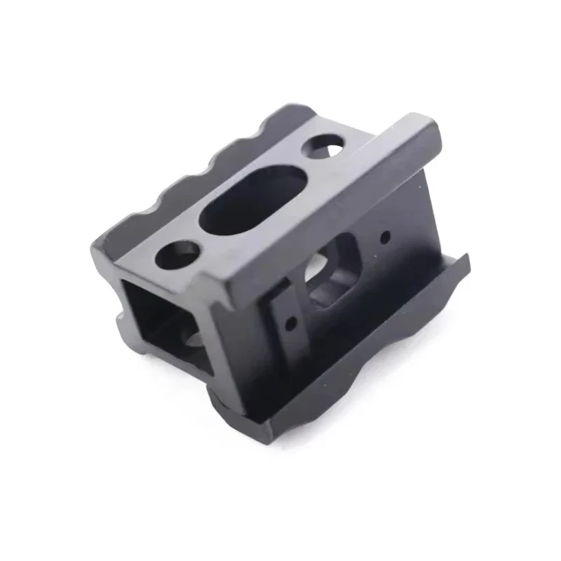 Soporte elevador de diseño transparente, montaje de alcance, peso ligero, 1 pulgada de altura para linterna óptica, caza montada con láser - imagen 5