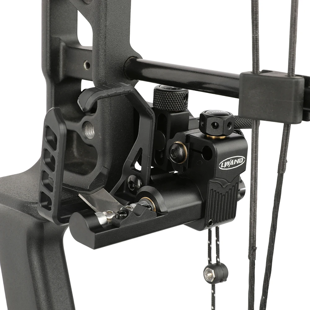 Soporte de flecha para arco compuesto, aleación de aluminio 6061-T6, soporte de flecha para mano derecha, arco, competición, tiro con arco, caza, objetivo - imagen 4