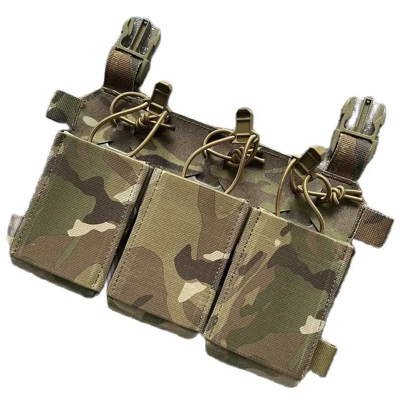 Bolsa triple para revistas, chaleco táctico para exteriores, 556 762 545 - imagen 5