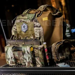 EMERSONGEAR Porta Cargador 5.56 Chest Rig Táctico MOLLE