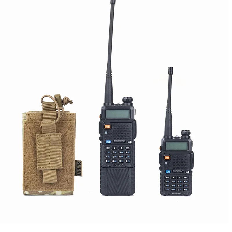 ONETIGRIS Funda táctica MOLLE para radio Baofeng UV-5R - imagen 5