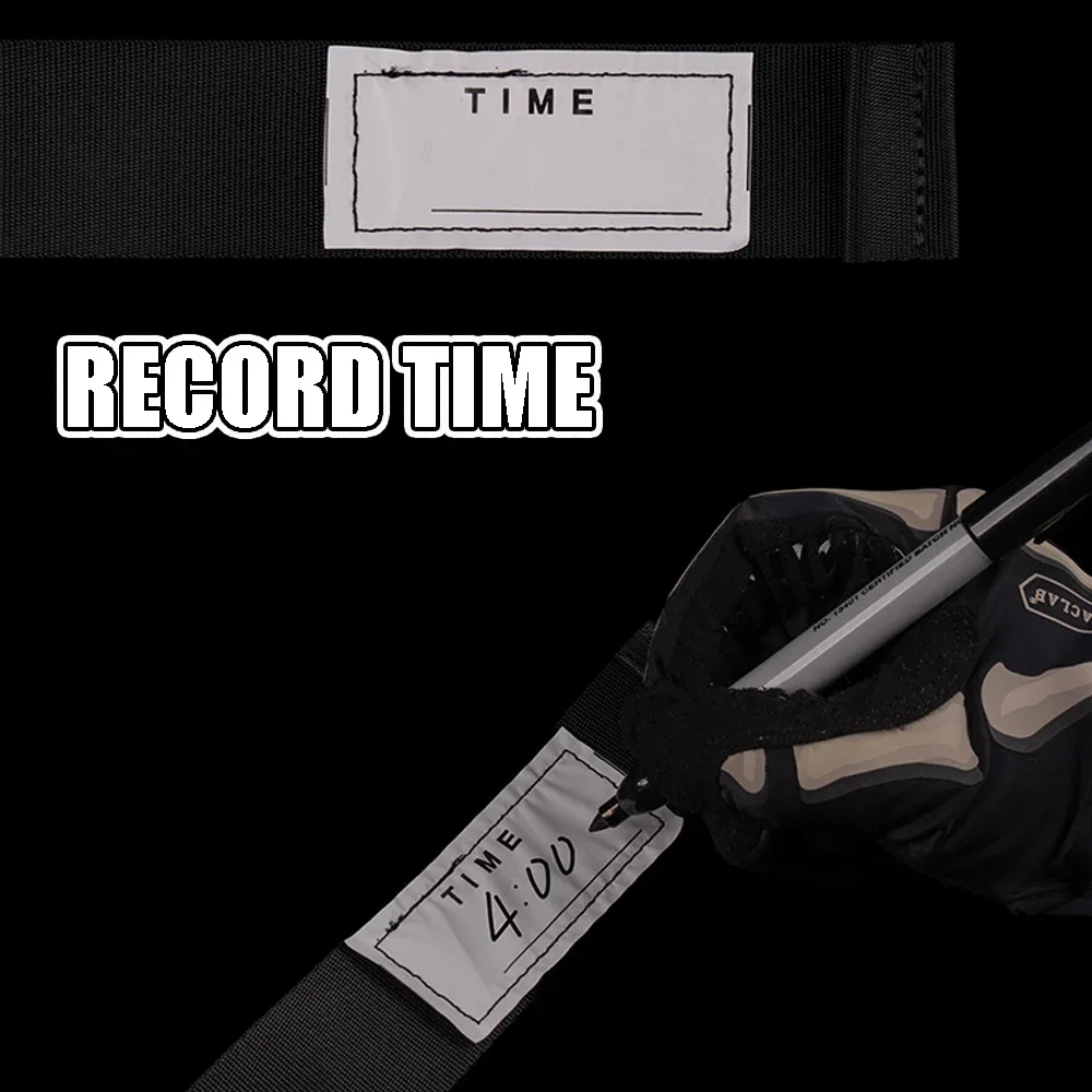 Torniquete táctico SOF 4,0, operación con una sola mano, suministros de primeros auxilios, equipo de combate, banda de compresión de 1,5 pulgadas para Control de sangrado - imagen 4