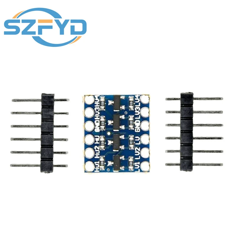 10 Uds. Módulo bidireccional convertidor de nivel lógico IIC I2C de 4 canales 5V a 3,3 V - imagen 4
