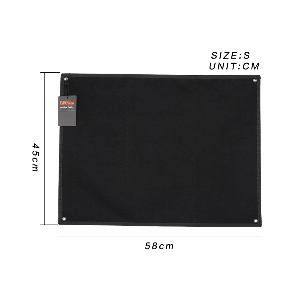 EXCELENTE ELITE SPANKER Placa de insignia táctica estera plegable pegatina soporte de parche Panel plegable conveniente de llevar - imagen 2