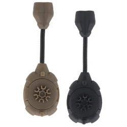 Linterna tactica para casco militar con iluminacion modular y luz dual