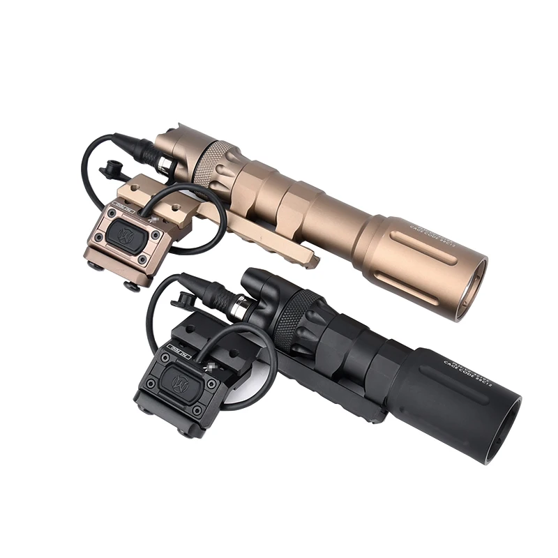 WADSN linterna táctica Plhv2 18650 LED de alta potencia 1300LM Airsoft caza explorador arma luz con interruptor de presión Modbutton - imagen 2