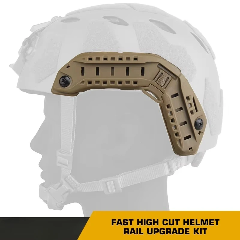 Kit de actualización que integra el casco de la missão, riel lateral, accesorios para casco, riel para casco de corte alto rápido - imagen 5