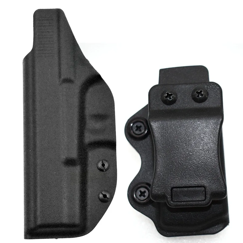 Funda táctica para pistola IWB para GL 43 GL17, soporte para pistola, bolsa para revistas de 9mm, cinturón, funda para pistola oculta - imagen 4