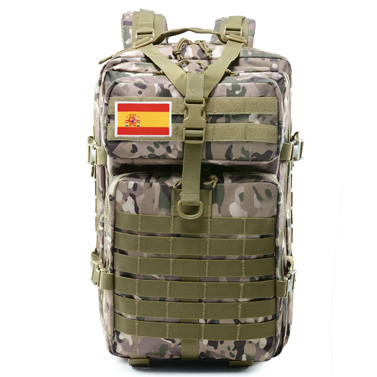 Mochila táctica de 45L para hombres al aire libre Molle EDC Pack caza CCW bolsa de supervivencia de 3 días senderismo mochila resistente - imagen 2