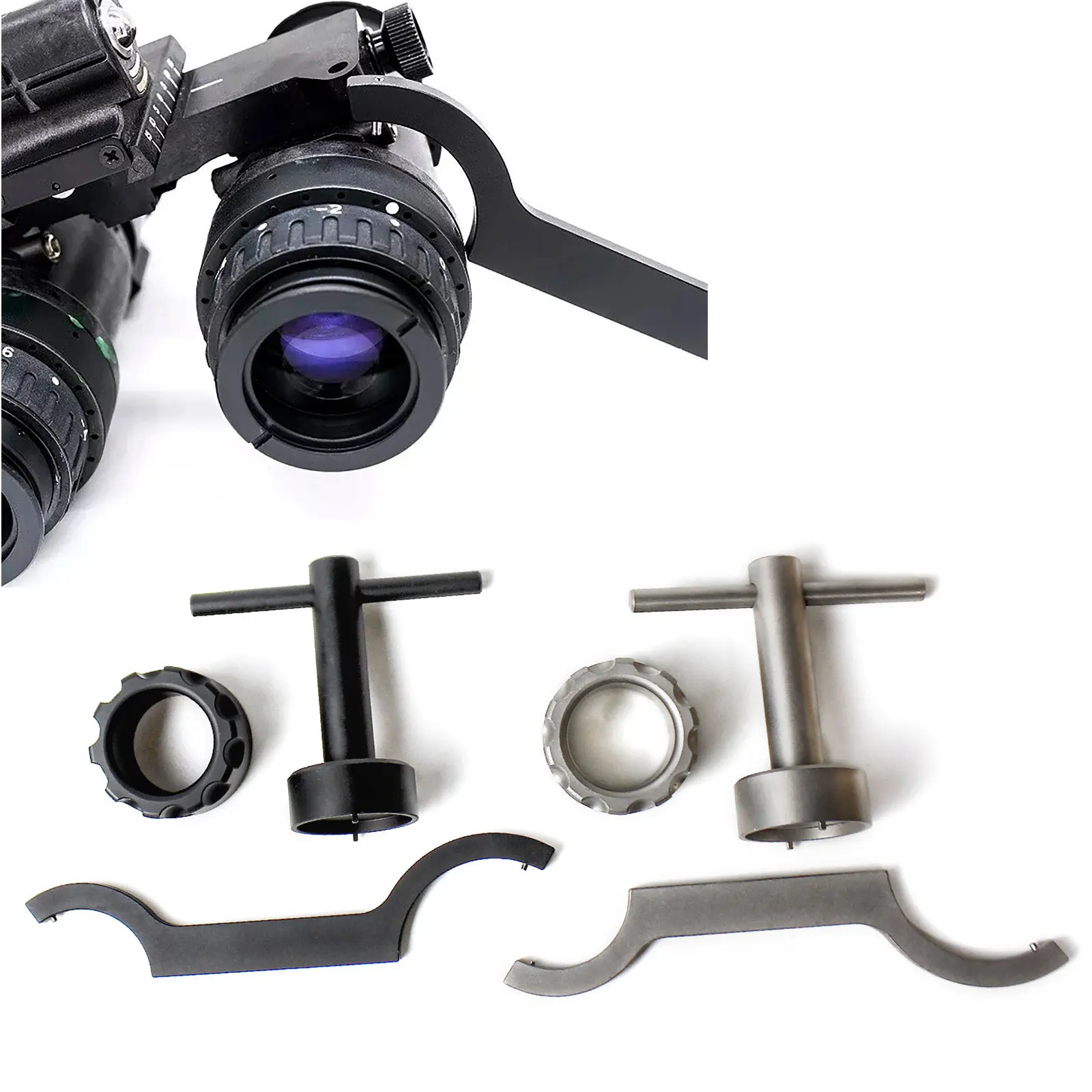 Juego de herramientas de desmontaje táctico, llave de instalación y extracción de PVS-14 de visión nocturna, SOTAC-GEAR, 3 uds.