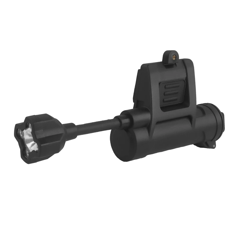 Casco táctico linterna LED caza casco rápido luz luces de señal de supervivencia para deportes al aire libre caza pesca - imagen 2